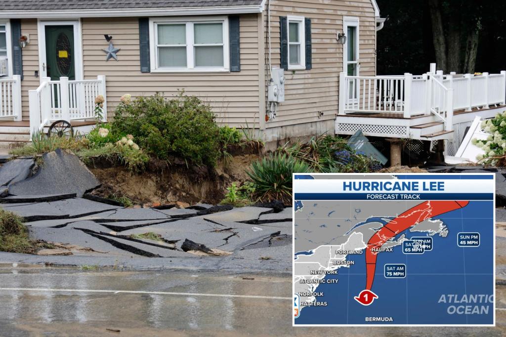 Hurricane Leeâs impacts of powerful winds, coastal flooding hours away from New England as storm charges north